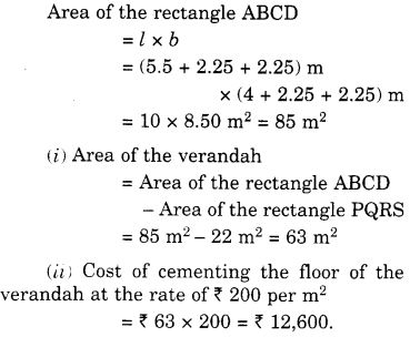 NCERT Solutions for Class 7 Maths Chapter 11 Perimeter and Area Ex 11.4 6